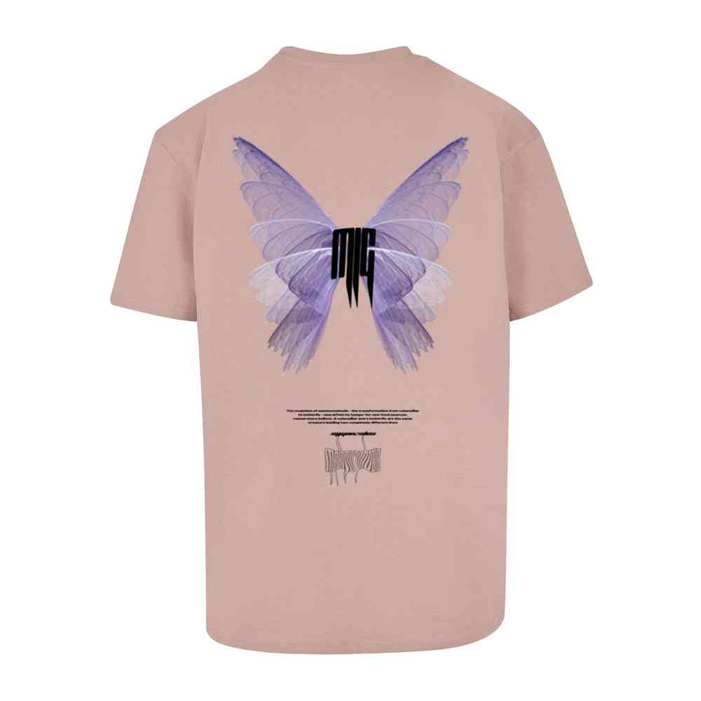 MJ GONZALES - Metamorphose V.2 X Heavy Oversized Heren Tshirt - Roze